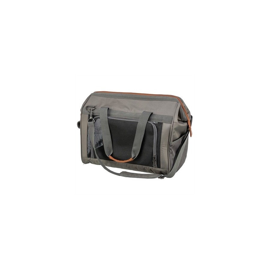 Trixie - Hondentas Finlay Zwart / Grijs, 43x26x32cm