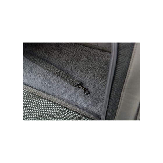 Trixie - Hondentas Finlay Zwart / Grijs, 43x26x32cm