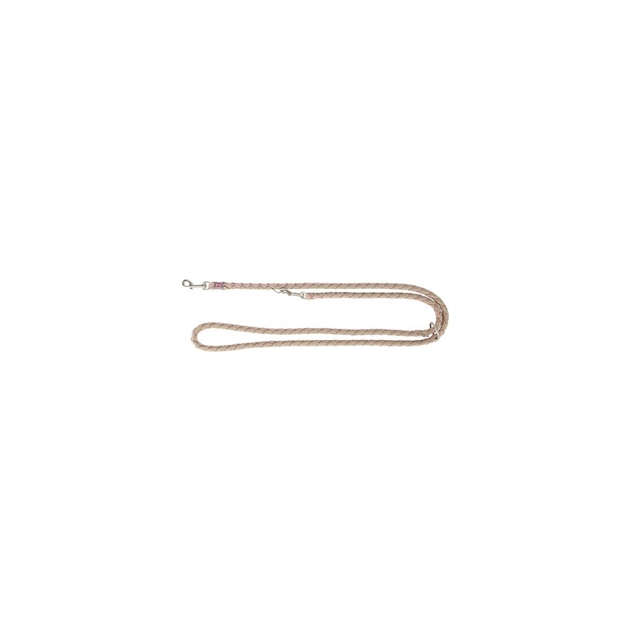 Trixie Hondenriem Cavo Verstelbaar Blush / Zand 200X1,2 CM