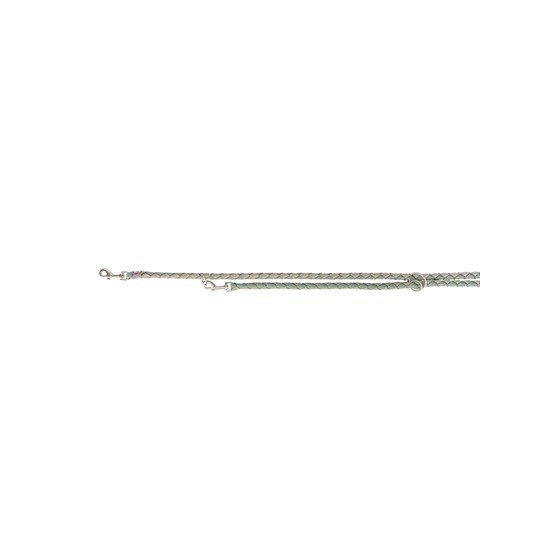 Trixie Hondenriem Cavo Verstelbaar Salie Groen / Zand 200X1,2 CM
