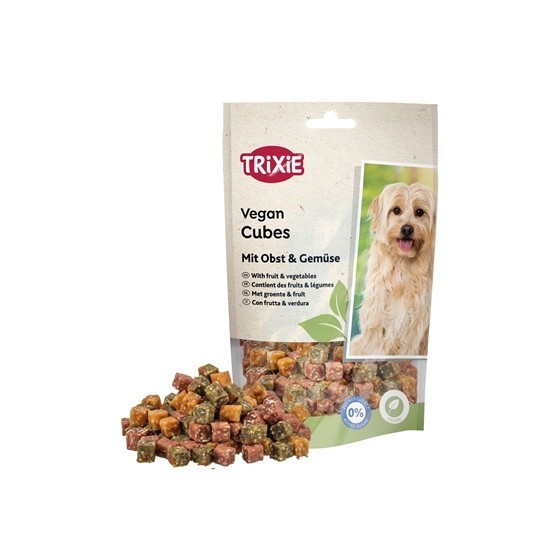 Trixie - Vegan Cubes, Fruit & Groente. 6 zakjes a 100gr