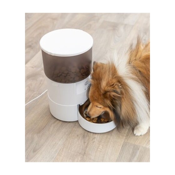 Trixie - Voerautomaat Tx-C Smart Wit 18x18x31cm, 3lt