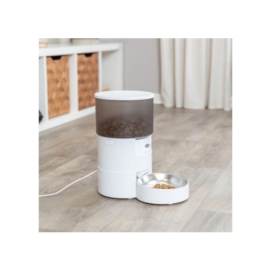 Trixie - Voerautomaat Tx-C Smart Wit 18x18x31cm, 3lt