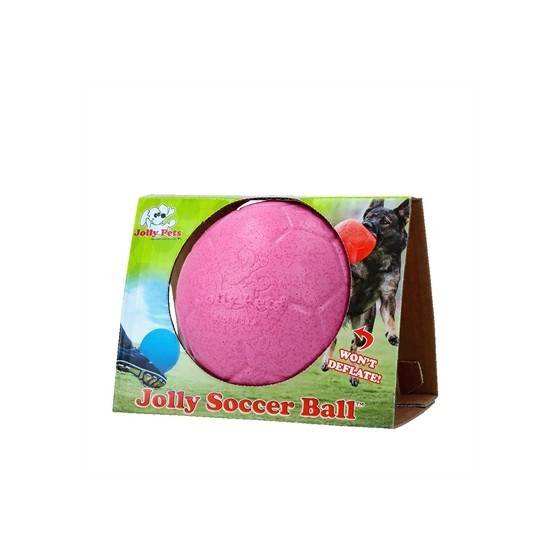 Jolly - Soccer Ball Roze, 15cm