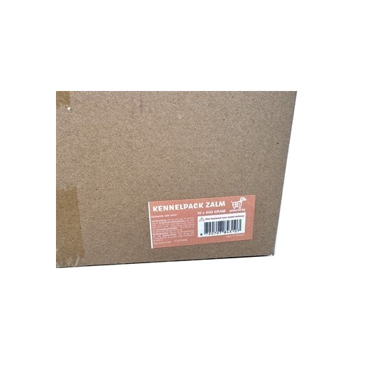 Freds - Zalm, Gestoomd Vers Vlees Kennelpack. 10x 900gr