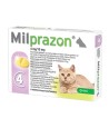 Krka - Milprazon Ontwormingstabletten Kat, 0,5kg 4mg/10mg 4tbl
