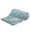 Trixie - Hondendeken Barry Softpluche Blauw / Grijs. 70x50cm