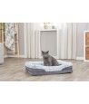 Trixie - Vital Hondenmand Lino, Grijs / Lichtgrijs. 110x75cm
