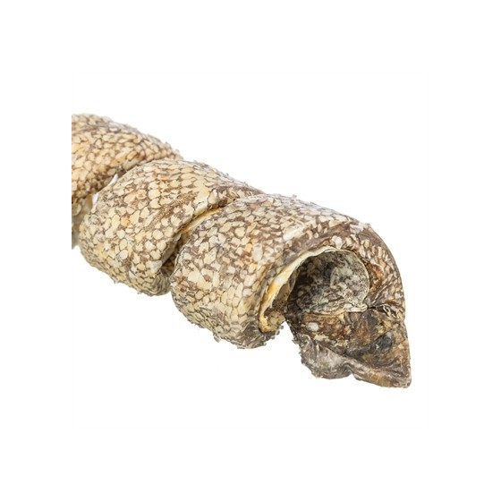 Trixie - Denta Fun Curl Wokkel Kabeljauw, 12cm / 25gr. 50 stuks