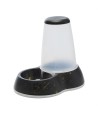 Savic - Voerdispencer Loop Marble Zwart / Goud, 32,5x22x29cm 3ltr