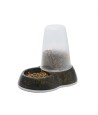 Savic - Voerdispencer Loop Marble Zwart / Goud, 26x17,5x23cm 1,5ltr