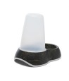 Savic - Voerdispencer Loop Marble Zwart / Goud, 26x17,5x23cm 1,5ltr