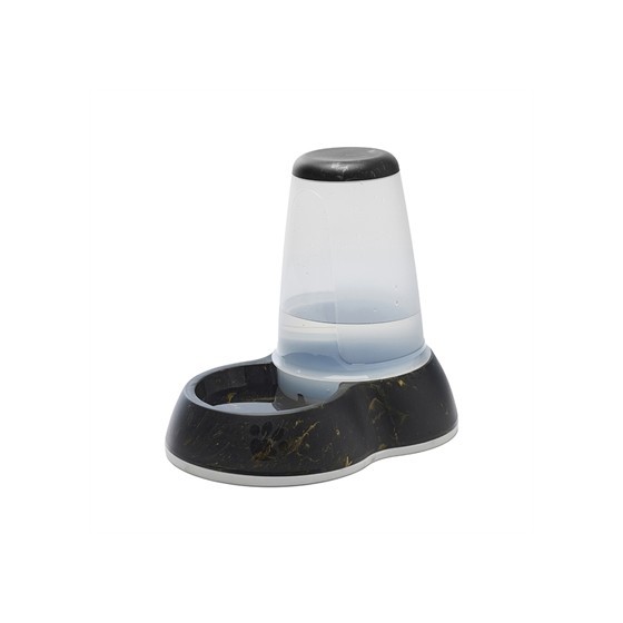 Savic - Drinkbak Loop Marble Zwart / Goud, 32,5x22x29cm 3ltr