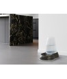 Savic - Drinkbak Loop Marble Zwart / Goud, 26x17,5x23cm 1,5ltr