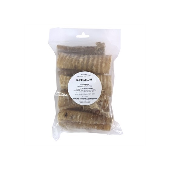 Petsnack - Buffelslurf 12cm. 300gr