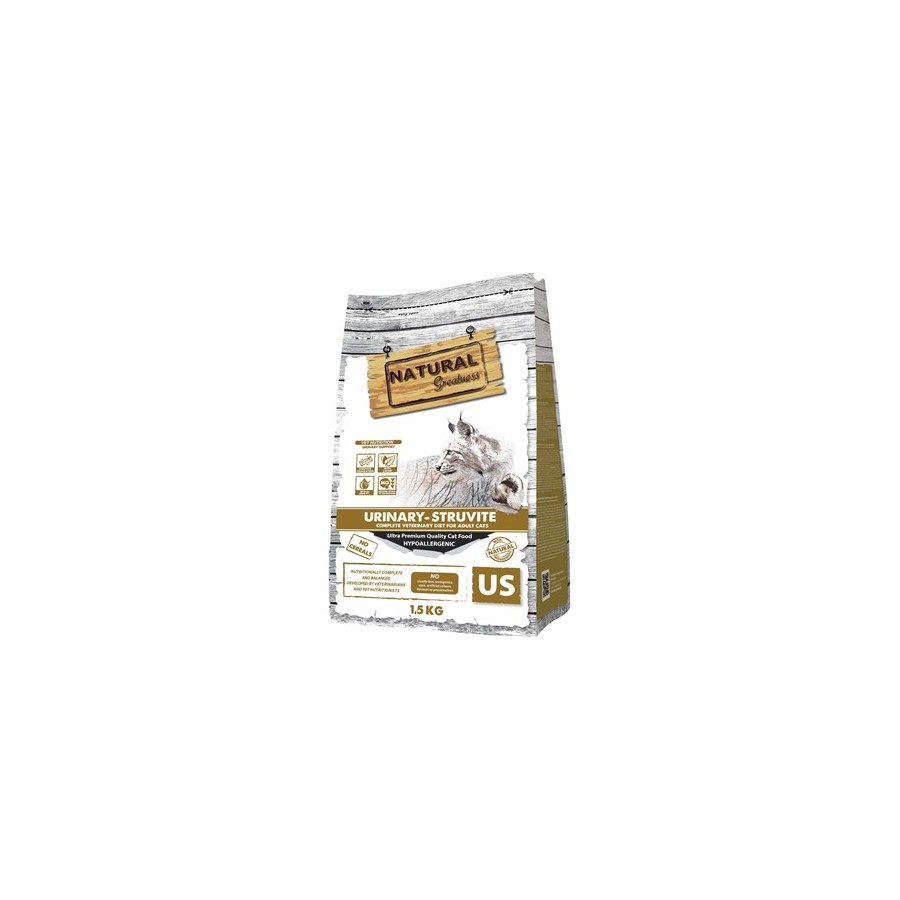 Natural Greatness - Veterinary Diet Cat Struvite Complete. 1,5kg