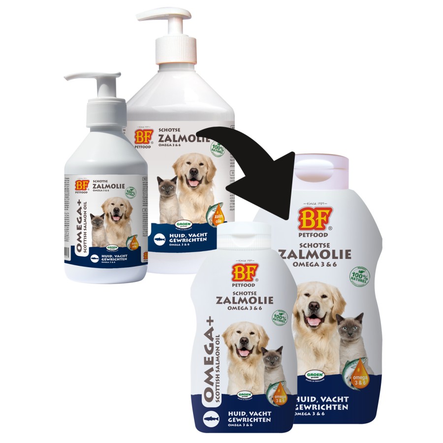 Bf Petfood - Zalmolie, 250ml