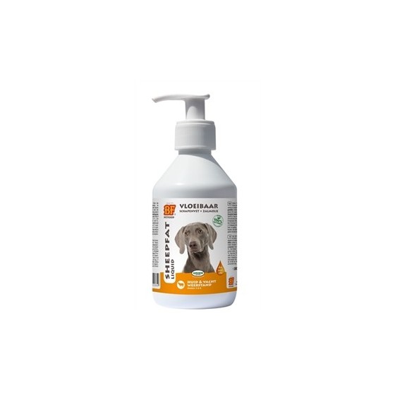 BF Petfood - Vloeibaar Schapenvet met Zalmolie. 250ml
