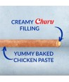 Inaba Dog - Churu Rolls Chicken Recipe Wraps Tuna & Cheese, 8x12gr