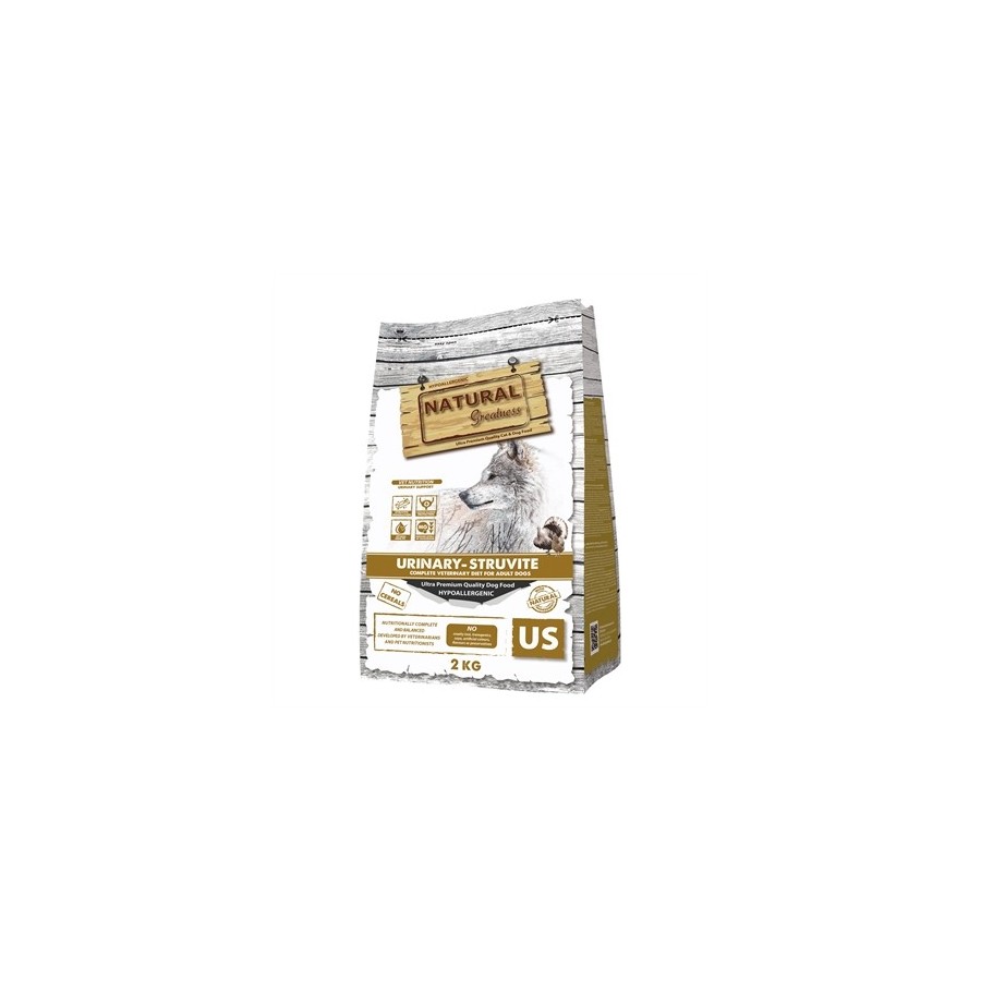 Natural Greatness - Veterinary Diet Dog Urinary Struvite Complete Adult. 2kg