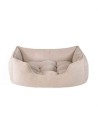 Rosewood - 40 Winks Hondenmand Cord Ribstof Beige 61x46x20cm