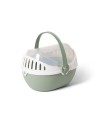 Savic - Transportbox Elmo Botanisch Groen. 30,5x24,5x20,5cm