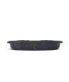 Savic - Butler Voerbak En Drinkbak Met Plateau Marble Zwart / Goud, 45x36x8cm 2x300ml