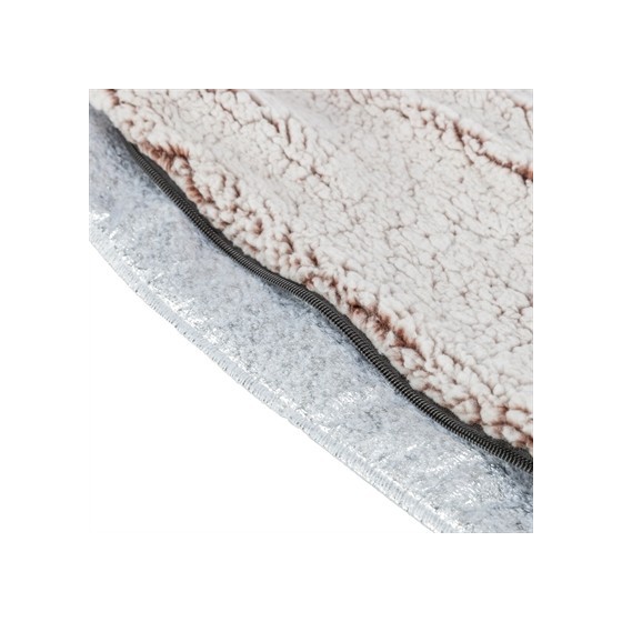 Trixie - Ligmat Calida Met Warmtereflecterende Vulling Wit-Bruin 60x45cm
