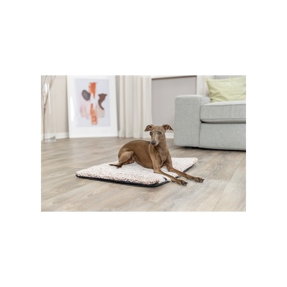 Trixie - Ligmat Calida Met Warmtereflecterende Vulling Wit-Bruin 60x45cm