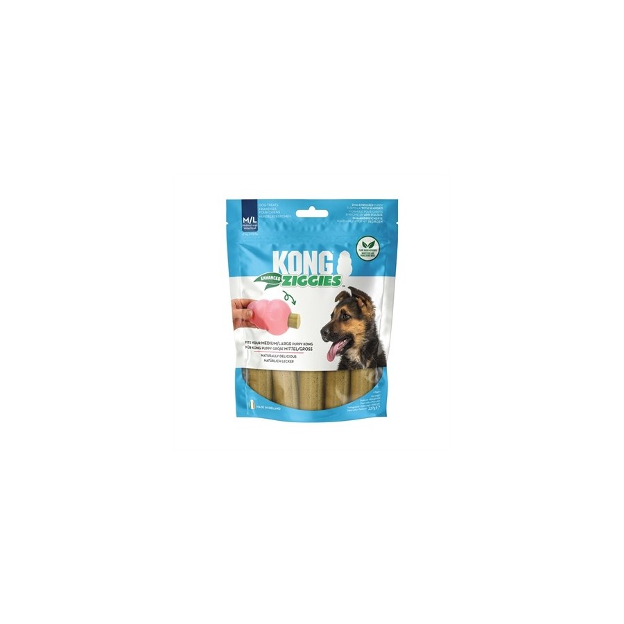 Kong - Ziggies Enhanced Puppy M/L. 227gr