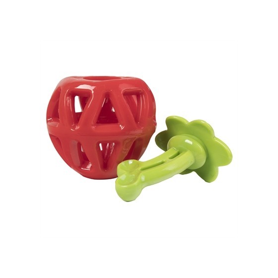 Fofos - Fruity-Bites Treat Dispenser Aardbei. 11x9x7cm