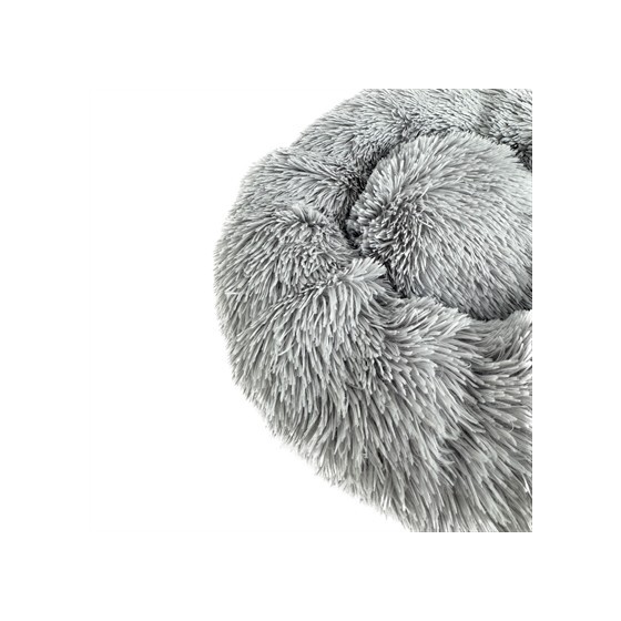 Sazzz - Hondenmand Fluffy Lichtgrijs. 65x65x15cm