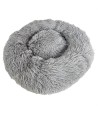 Sazzz Hondenmand Fluffy Lichtgrijs. 52x52x13cm
