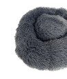 Sazzz - Hondenmand Fluffy Antraciet Grijs. 52x52x13cm