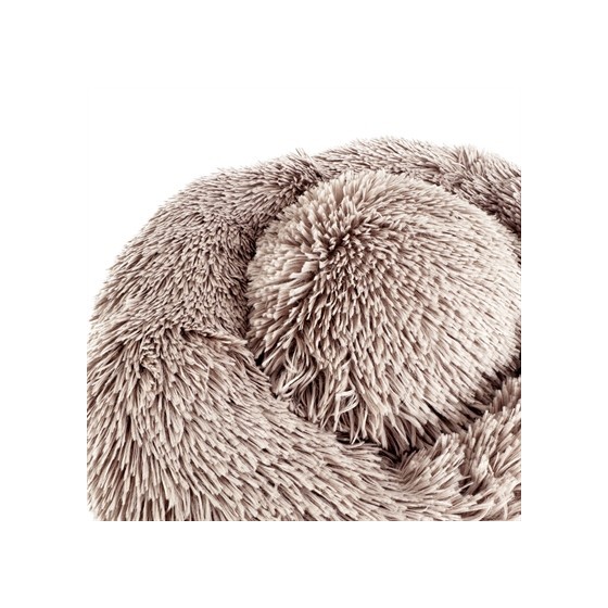 Sazzz - Hondenmand Fluffy Beige. 52x52x13cm