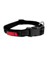 Kong - Halsband Hond Nylon Zwart. 45-66cm