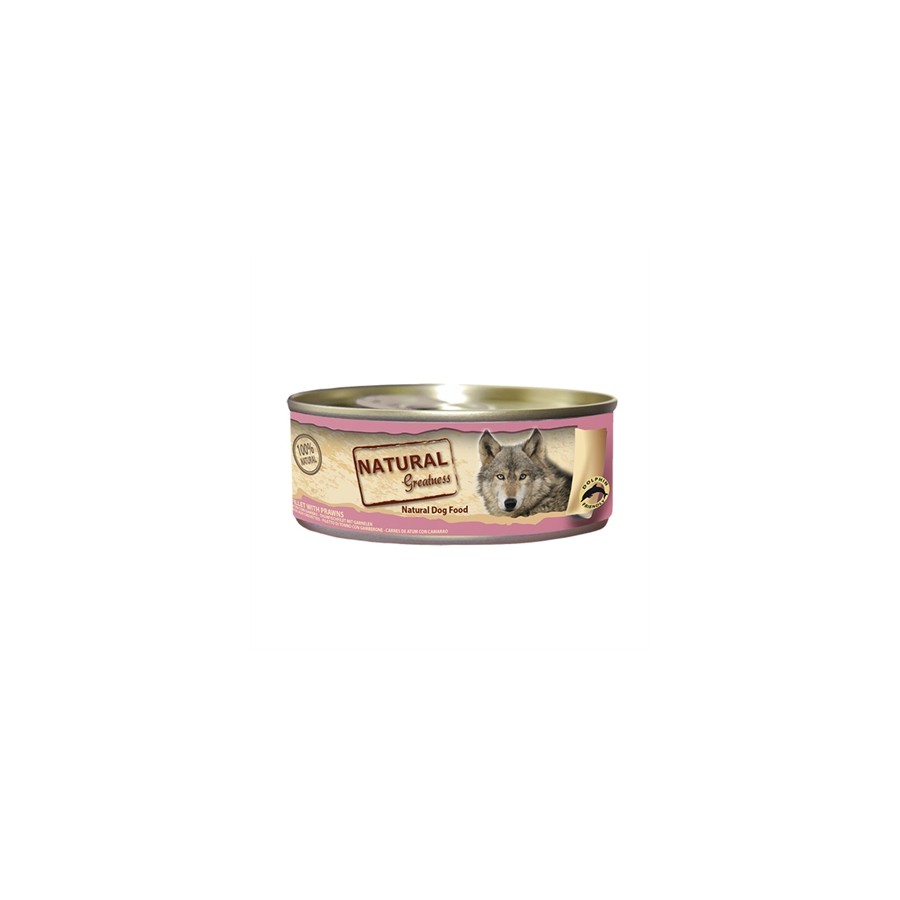 Natural Greatness - Tuna Filet / Prawns 156gr