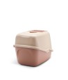 Savic - Kattenbak Nestor Champagne Roze / Terracotta. 56x39x38,5cm