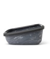 Savic - Kattenbak Aseo Jumbo Marble Grijs / Zwart. 67,5x48,5x29cm