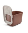 Savic - Kattenbak Hop In Champagne Roze / Terracotta. 58,5x39x39,5cm