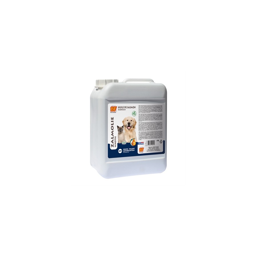 BF Petfood - Zalmolie. 5 lt