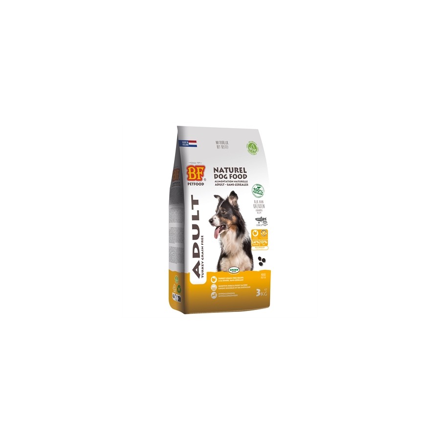 BF Petfood - Adult Kalkoen Graanvrij. 3kg