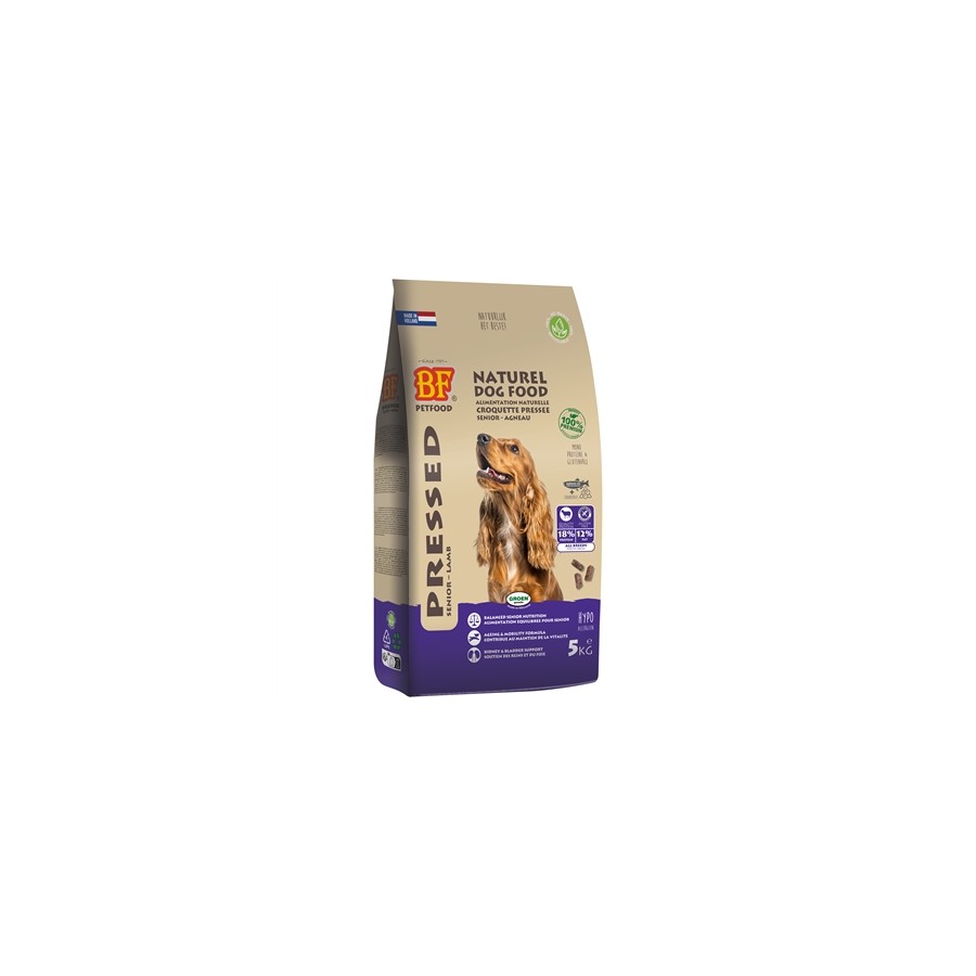 BF Petfood - Geperst Senior, Lam. 5kg