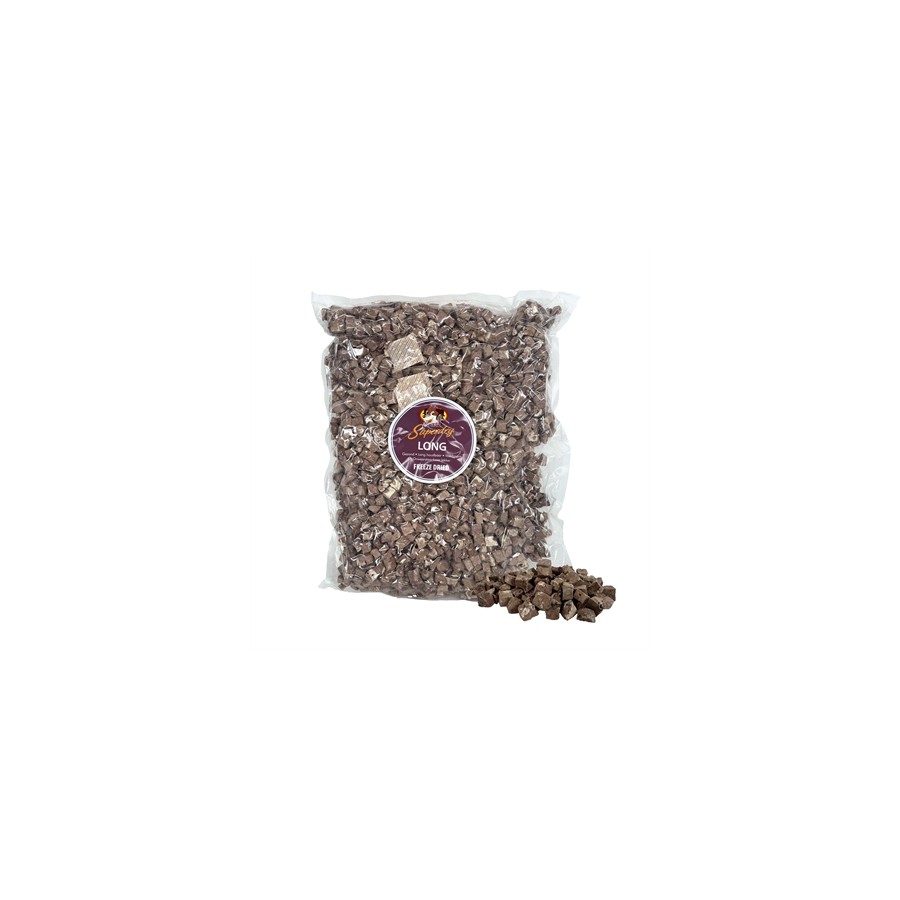 Petsnack - Superdry Runderlong Gevriesdroogd. 1kg