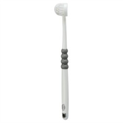 Trixie - 3-Koppige Tandenborstel Hond / Kat Wit / Grijs 18cm