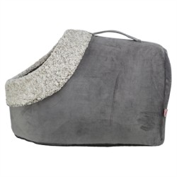 Trixie - Kattenmand Iglo Calida Warmtereflecterend Grijs-Wit / Zwart. 50x30x35cm