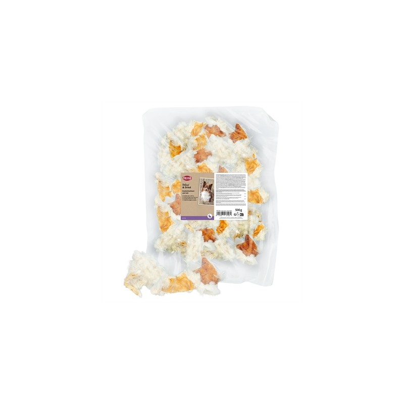 Trixie - Konijnenhuid met Vacht. 500gr