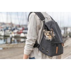 Trixie - Be Nordic Hondentas Rugtas Bjorn Zwart. 35x20x40cm