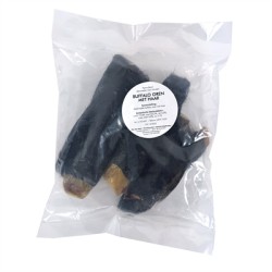Petsnack - Buffalo Oren Met Haar. 4st