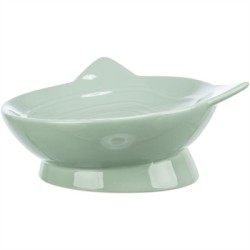 Trixie - Voerbak / Drinkbak Kat Viviana Keramiek Salie. 150ml 14cm
